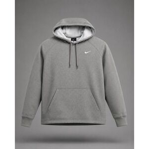 Nike Therma-FIT Hoodie Mens Medium Gray Pullover Fleece Sweatshirt 518115-063